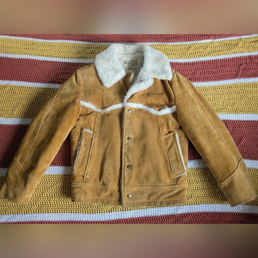70s Suede Winter Jacket